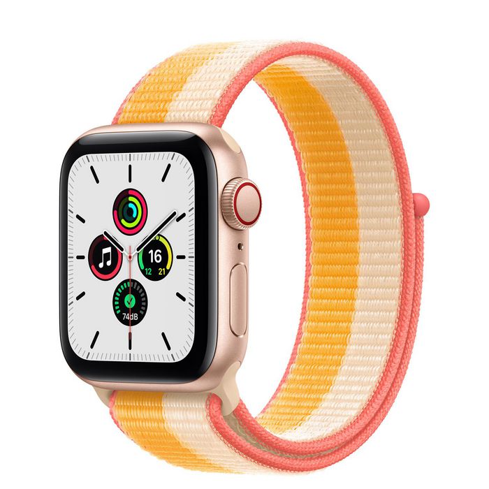 Apple Watch SE, 40 mm, GPS/GNSS, 4G, LTPO OLED, 32GB, 802.11b/g/n, Bluetooth 5.0, watchOS - W126843459