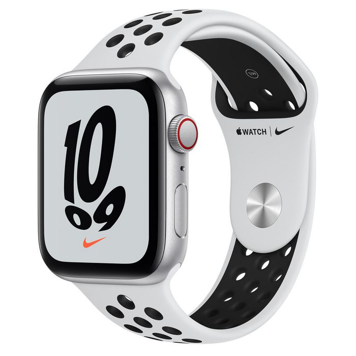 Apple Watch SE Nike, 44 mm, GPS/GNSS, 4G, LTPO OLED, 32GB, 802.11b/g/n, Bluetooth 5.0, watchOS - W126843472