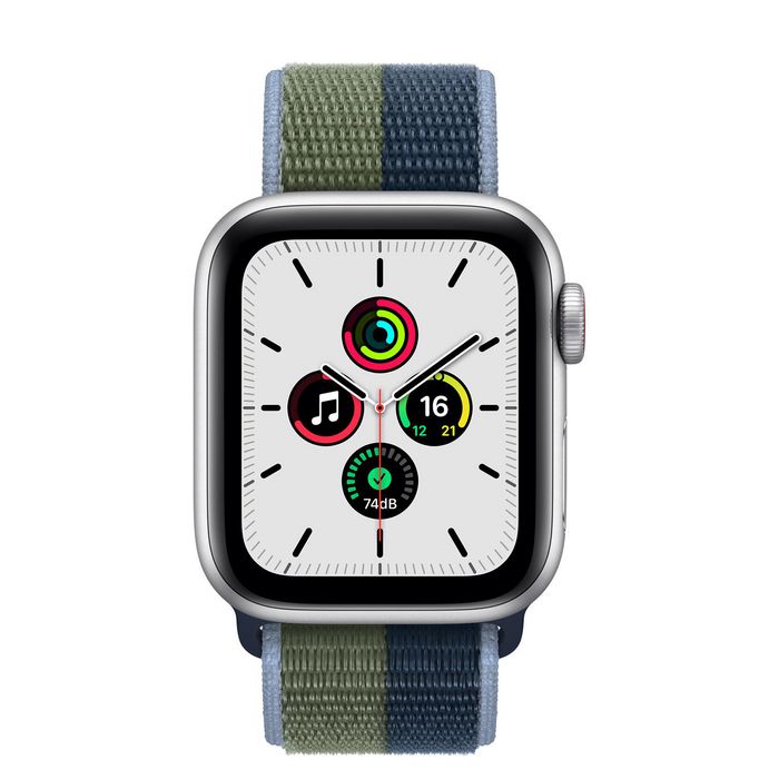 Apple Watch SE, 40 mm, GPS/GNSS, 4G, LTPO OLED, 32GB, 802.11b/g/n, Bluetooth 5.0, watchOS - W126843470
