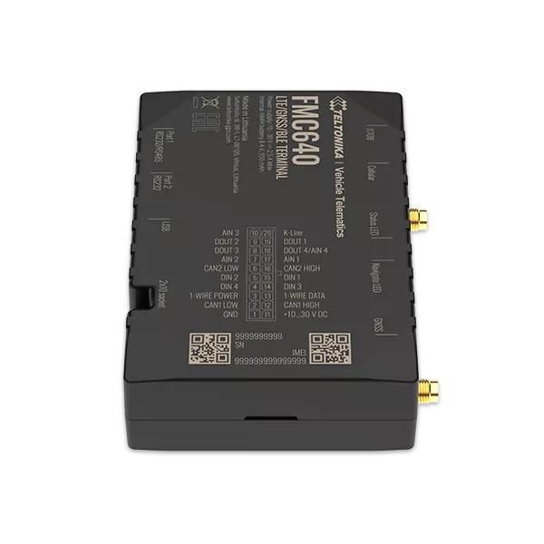 Teltonika FMC640 tracker GPS Voiture 0,002 Go Noir - W127154308