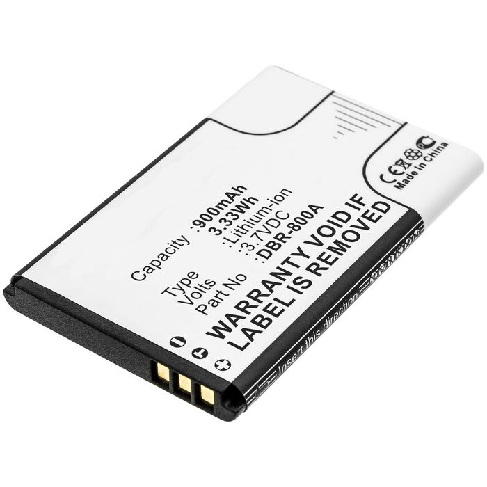 CoreParts Mobile Battery for Doro 3.33Wh Li-ion 3.7V 900mAh Black for Doro Mobile, SmartPhone Primo 805, 6520, 6530, 1350, 1360, 1361, Primo 401, DFC-0160 - W125992789