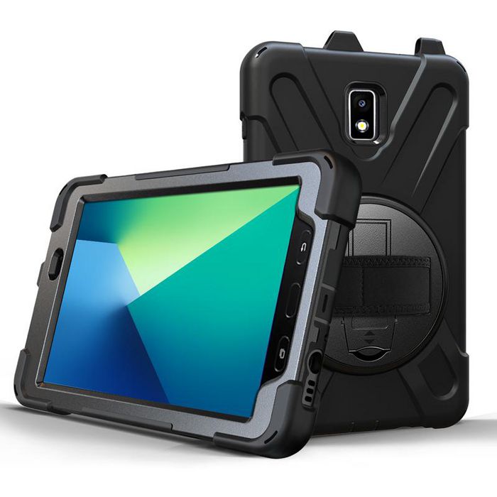 eSTUFF AUSTIN Defender Case for Samsung Galaxy Tab Active 2 - Black - W126900575