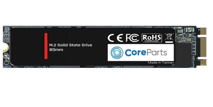 CoreParts M.2 SATA 2280, 256GB SSD 6Gb/s interface, Read/Write: 550/470 MB/s Voltage: DC 3.3V - W126369431