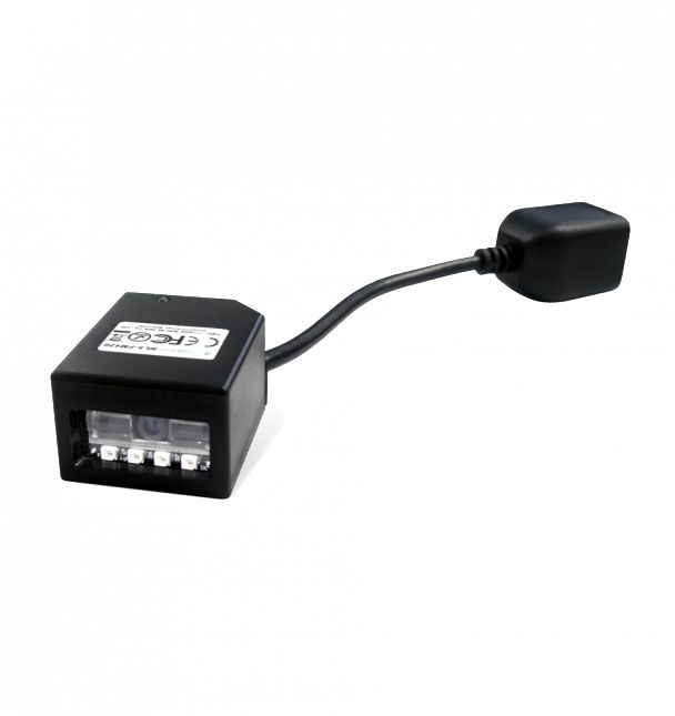 Newland 1D CCD fixed mounted reader with 2 mtr RS232 extension cable and multiplug adapter. - W126909704