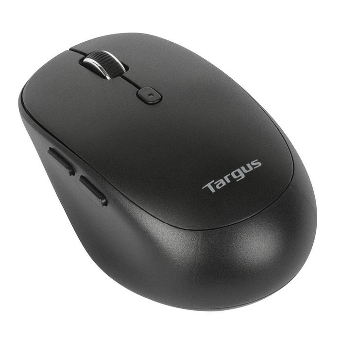 Targus Midsize, 2.4 GHz, Bluetooth 5.0, Optical, 2400 DPI, AA battery, Black - W126909714