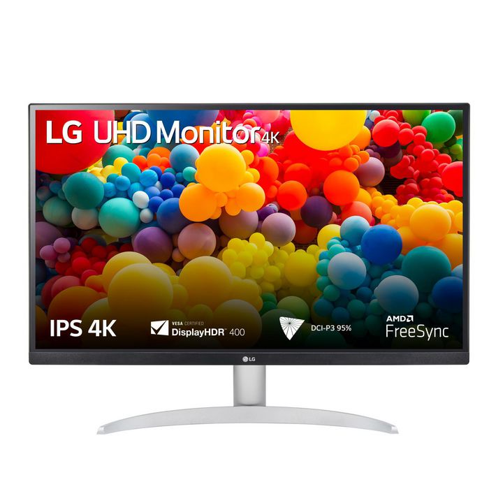 27UP600-W.AEU, LG 27”, IPS, 4K UHD Monitor, 3840 x 2160, 16:9