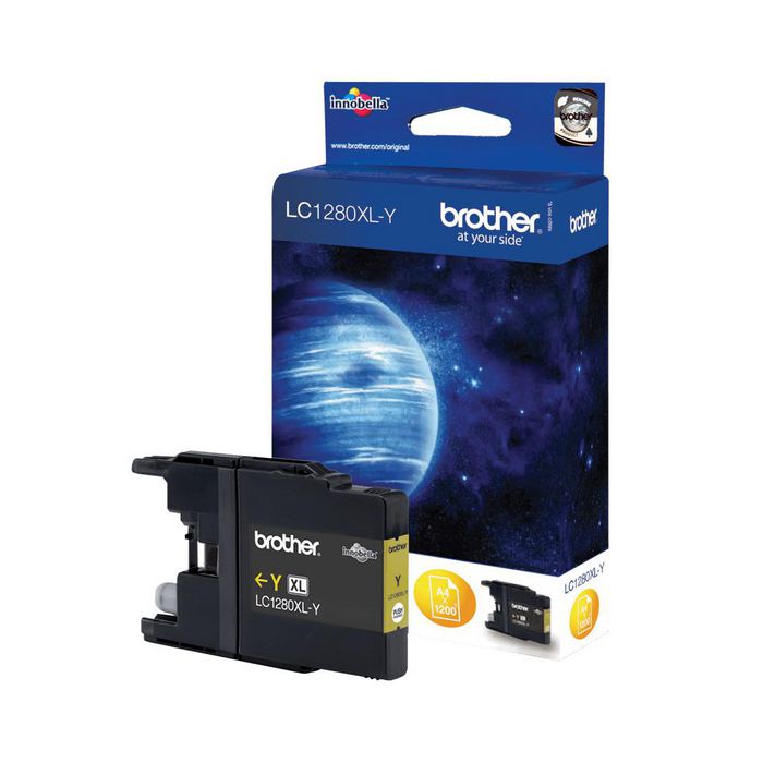 Brother LC1280Y SUPER HY INK FOR BHM11 (A3) - MOQ 5 - W124561513