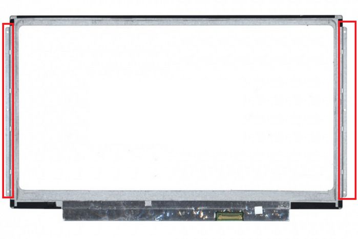 CoreParts 13,3" LCD HD Matte, 1366x768, Original Panel, 30pins Bottom Right Connector, Side long 2xBrackets - W124864144