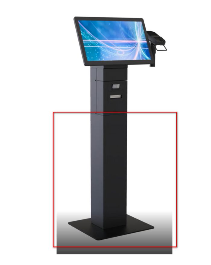 Ergonomic Solutions Kiosk freestanding module - W126815450