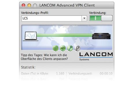 Lancom Systems LANCOM Advanced VPN Client (MAC, Bulk 10) - W126987842