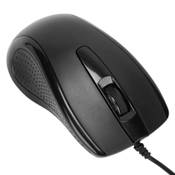 Targus Full-Size Optical Antimicrobial Wired Mouse - W126909715