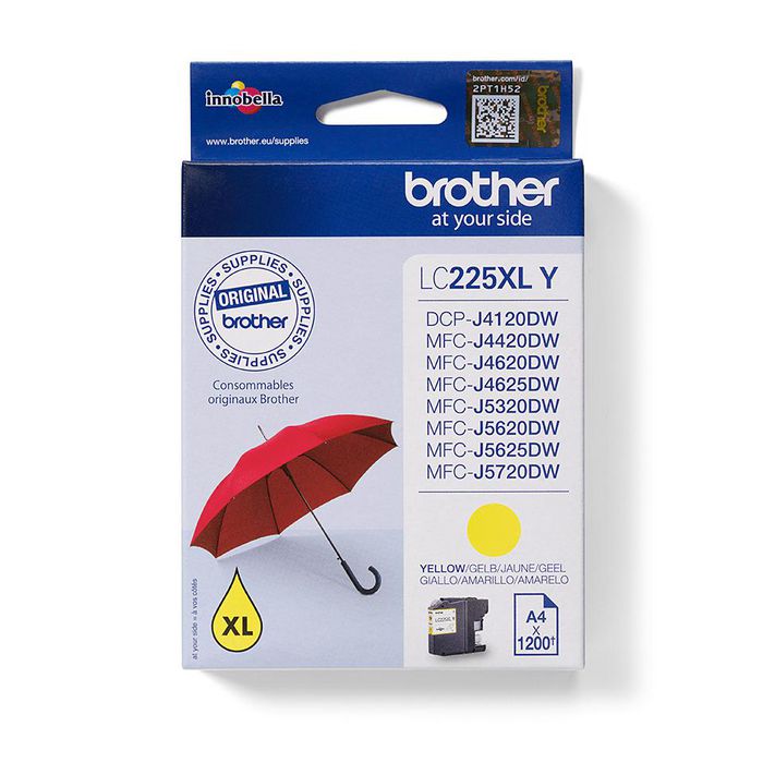Brother LC225XLY INK FOR BHS15 - MOQ 5 - W125285488