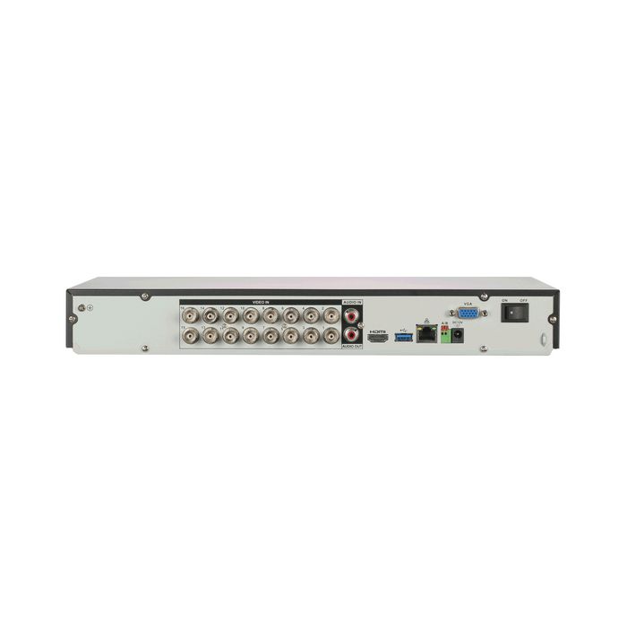 Dahua Grabador de vídeo 16 canales 5en1 WizSense 4K/5M 2HDD 1U. Audio - W126950283