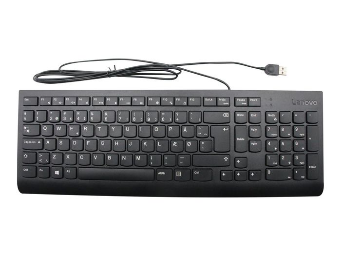 Lenovo Keyboard USB KB BK DEN - W124894249