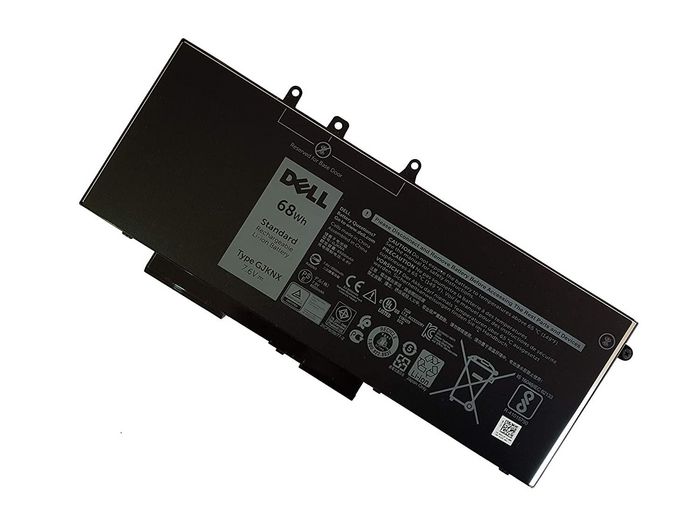 Dell Dell Battery, 68 WHR, 4 Cell, Lithium Ion - W124885597