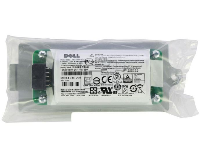 Dell Battery, ACC BBU 7.3V 2 LI NMC - W124959481