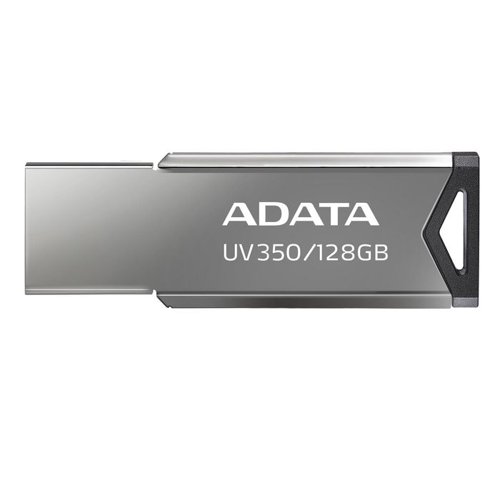 AUV350-128G-RBK, ADATA UV350 USB flash drive 128 GB USB Type-A 3.2 Gen 1  (3.1 Gen 1) Silver