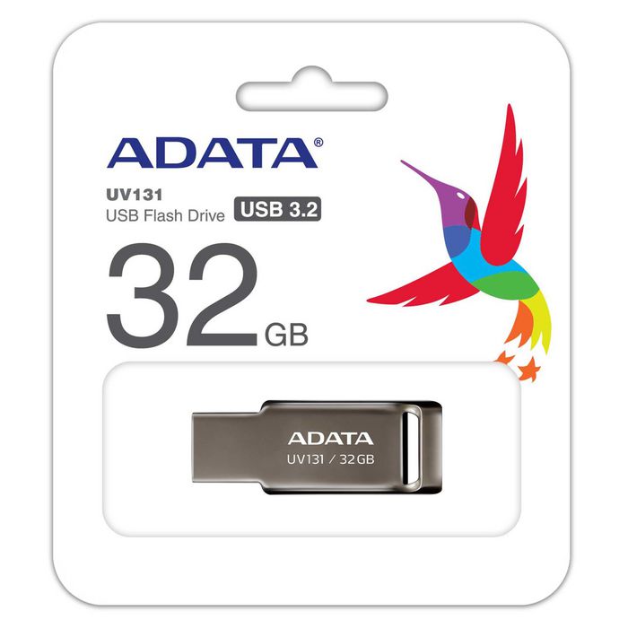 ADATA UV131 USB flash drive 32 GB USB Type-A 3.2 Gen 1 (3.1 Gen 1) Grey - W127016816
