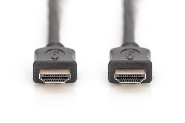 Digitus HDMI High Speed connection cable, type A M/M, 10.0m, HDMI 1.4, gold, bl - W125414555