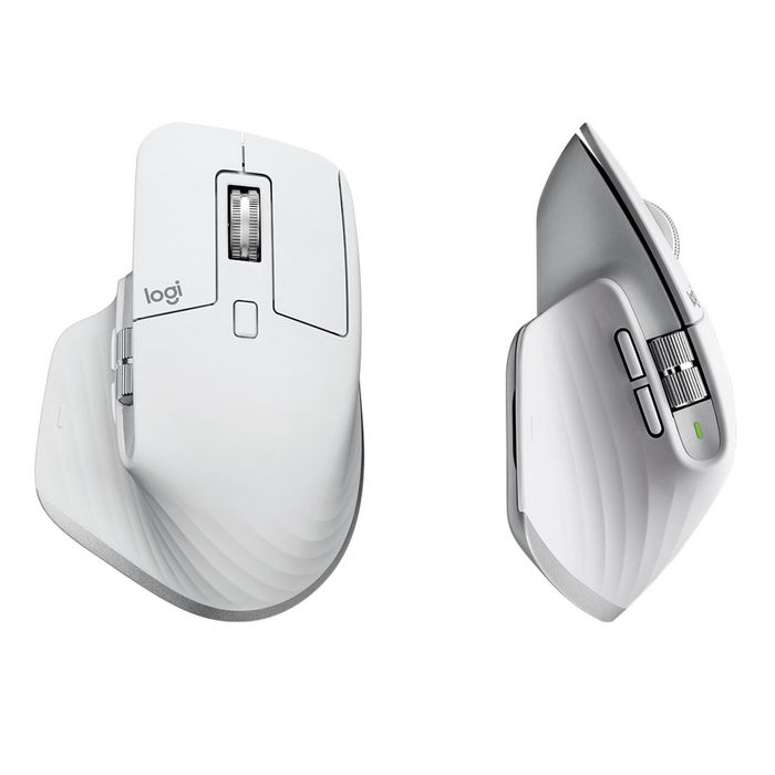Logitech MX Master 3S mouse Right-hand RF Wireless+Bluetooth Optical 8000 DPI - W126983405