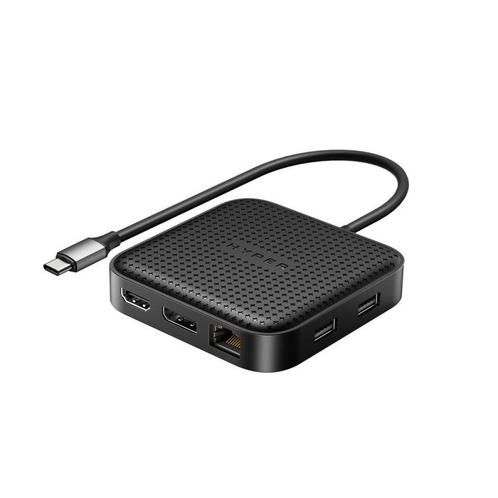 Hyper HD583-GL notebook dock/port replicator Docking USB 3.2 Gen 1 (3.1 Gen 1) Type-C Black - W127021099
