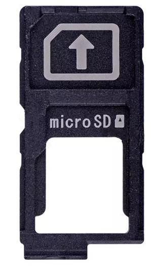 CoreParts Sony Xperia Z5 Premium MicroSD and Sim Card Tray, Black - W127023608