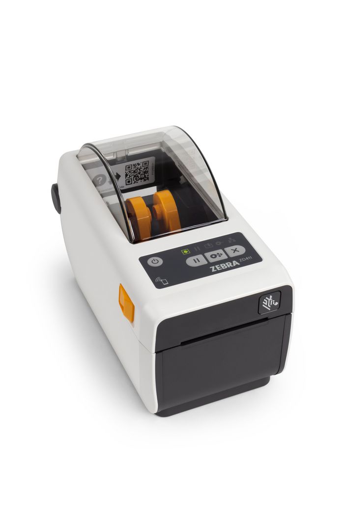 Zebra Direct Thermal Printer ZD411, Healthcare; 300 dpi, USB, USB Host, Ethernet, BTLE5, EU/UK, Swiss Font - W127024372