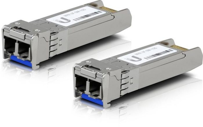 Ubiquiti UACC-OM-SM-10G-D-2 network transceiver module Fiber optic 10000 Mbit/s SFP+ 1310 nm - W127025952