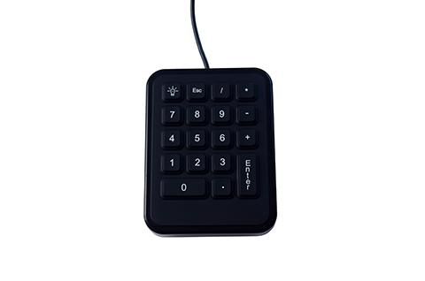 iKey Mobile Numeric Pad/ Number Pad -BLACK- - W127032820
