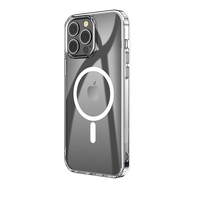 eSTUFF iPhone 14 Pro Max BERLIN Magnetic Hybrid Cover -  Transparent - W126799214