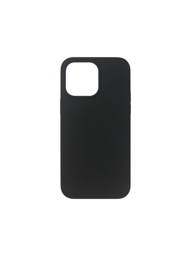 eSTUFF iPhone 14 Pro Max MADRID Silicone Cover - Black - W126799206