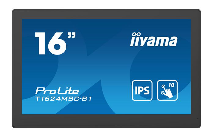 iiyama 15,6" PCAP 10P Touch Bezel Free,1920x1080,HDMI,385cd/m²,USB,SD-Card,Media Player,PSU,Speakers,Remote control - W128451012