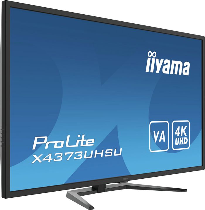 iiyama 43" UW VA-panel, 3840x2160 UHS, 3ms, 400cdm² HDR400, Speakers, 2xHDMI, 1xDisplayPort, USB-HUB (2x3.0/2x2.0), PBP, PIP, Remote control - W127041808