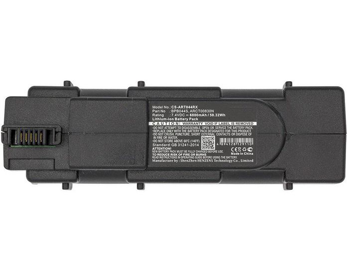 CoreParts Battery for Cable Modem 50.32Wh Li-ion 7.4V 6800mAh Black, for ARRIS Cable Modem MG5000, MG5220, SVG2482AC, TG1662, TG1672, TG1672 TG1662, TG16x2G, TG8, TG852, TG852G, TG862, TG862G, TM1602G, TM5, TM502G, TM502H, TM504G, TM504H, TM5x2G, TM6, TM602G, TM602H, TM604G, TM608G, - W125989632
