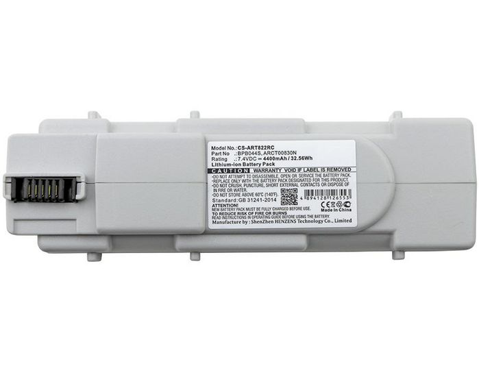 CoreParts Battery for Cable Modem 32.56Wh Li-ion 7.4V 4400mAh White, for ARRIS Cable Modem MG5000, MG5220, SVG2482AC, TG1662, TG1672, TG1672 TG1662, TG16x2G, TG8, TG852, TG852G, TG862, TG862G, TM1602G, TM5, TM502G, TM502H, TM504G, TM504H, TM5x2G, TM6, TM602G, TM602H, TM604G, TM608G, - W125989634