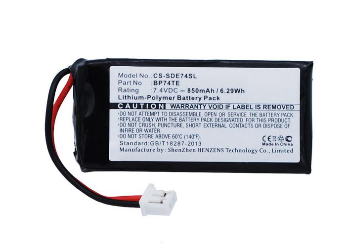 CoreParts Battery for Dog Collar 6.29Wh Li-Pol 7.4V 850mAh Blue for Dogtra Dog Collar DA212, Edge RT Transmitter, EDGE Transmitter, EDGE TX - W125990250
