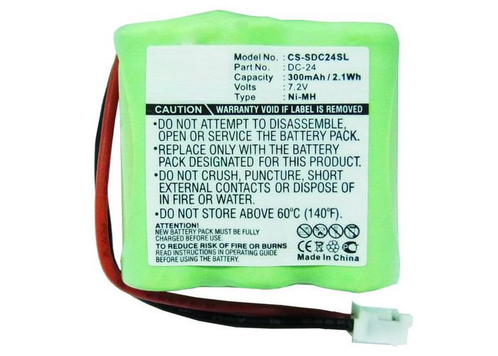CoreParts Battery for Dog Collar 2.16Wh Ni-Mh 7.2V 300mAh Green for KINETIC Dog Collar MH330AAAK6HC - W125990284