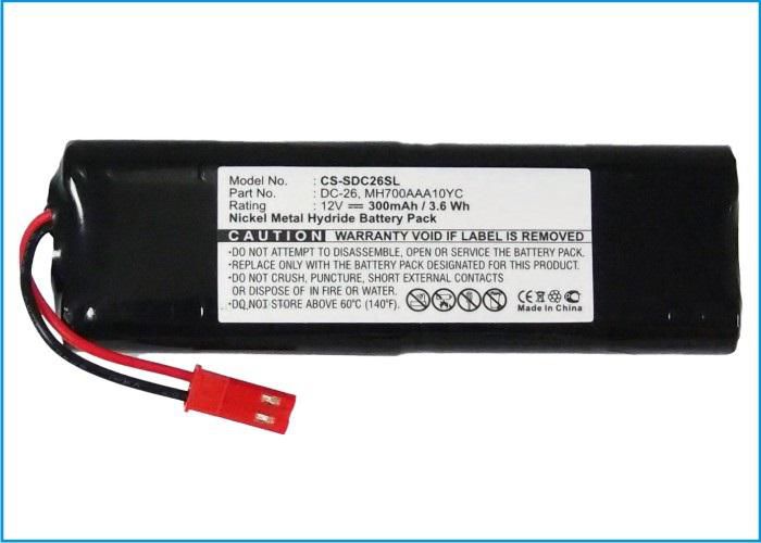CoreParts Battery for Dog Collar 3.6Wh Ni-Mh 12V 300mAh Black for KINETIC Dog Collar MH700AAA10YC - W125990286