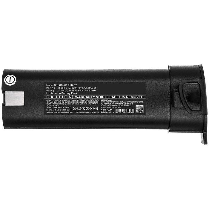 CoreParts Battery for Flashlight 50.32Wh Li-ion 7.4V 6800mAh Black for Monarch Flashlight Nova-Pro 100 LED Stroboscopes, Nova-Pro Stroboscopes, Tachometers - W125990695