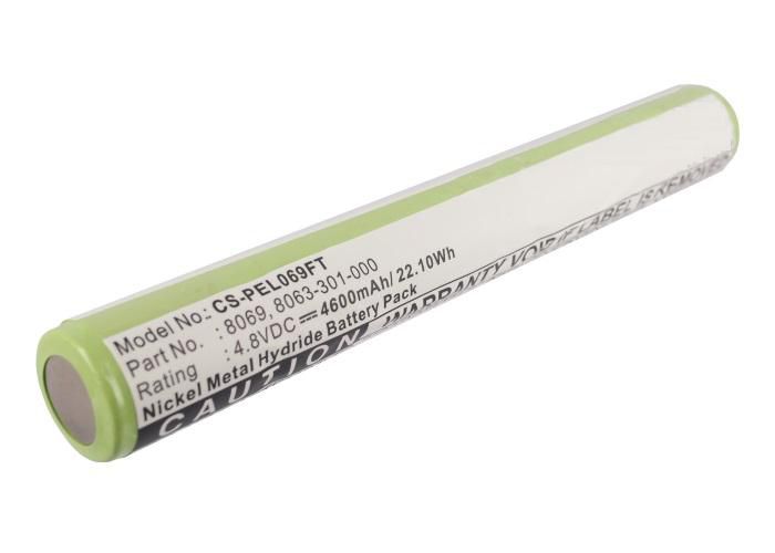 CoreParts Battery for Flashlight 22.08Wh Ni-Mh 4.8V 4600mAh Green for Peli Flashlight 8050, 8050 M11, 8060, 8060 LED, 8069, M11 8050 - W125990696