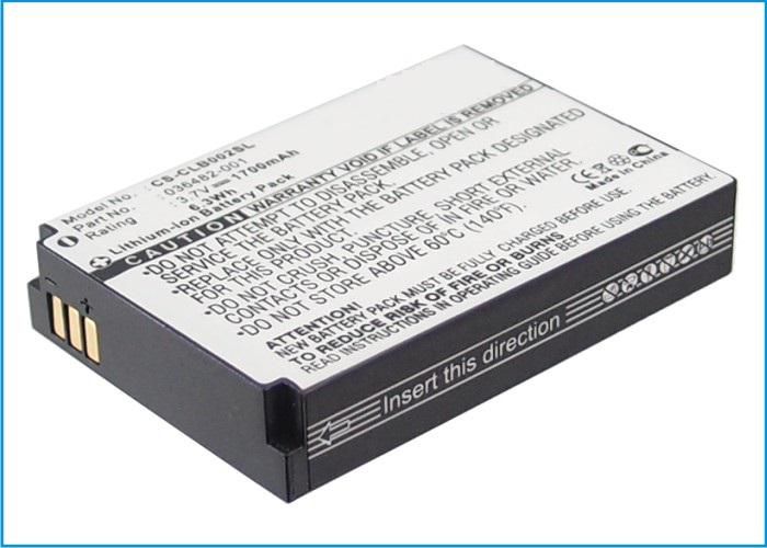 CoreParts Battery for Thermal Electric 6.29Wh Li-ion 3.7V 1700mAh Black for Columbia Thermal Electric Omni-Heat - W125994266