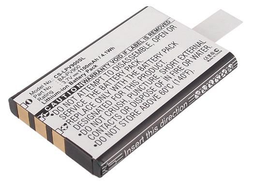 CoreParts Battery for Recorder 4.07Wh Li-ion 3.7V 1100mAh Black for Lawmate Recorder PV-900, PV-900 EVO HD, PV-900FM - W125993838