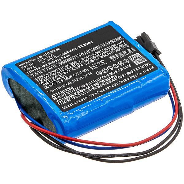 CoreParts Battery for Time Clock 28.86Wh Li-ion 11.1V 2600mAh Blue for Kronos Time Clock 8609000-018, InTouch 9000 - W125994270