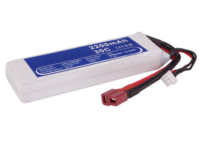 CoreParts Battery for Cars 32.56Wh Li-Pol 14.8V 2200mAh White for RC Cars LT945RT - W125989705