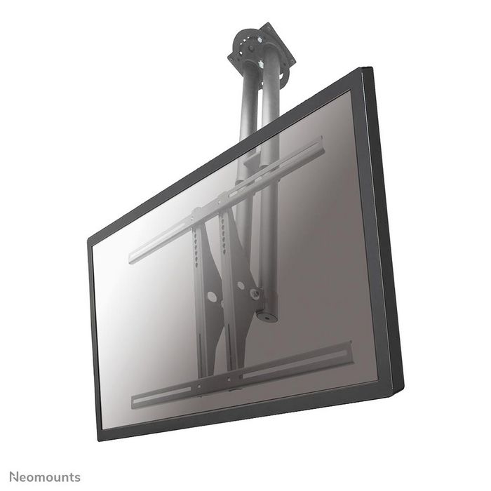 Neomounts by Newstar NewStar TV/Monitor Ceiling Mount for 37"-75" Screen, Height Adjustable - Silver - W124768965