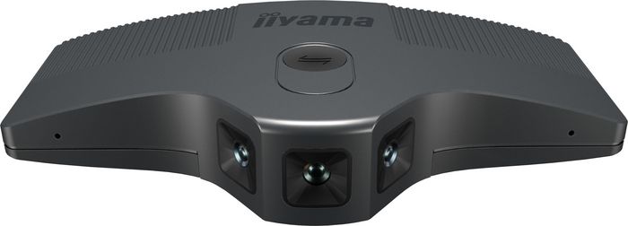 iiyama Camera 4K UHD 180degree (dFov) PanoCam, 12MP, Microphone 2x with 4m voice pickup, Easy mount, Auto-framing, software PanoCam Studio,  layout presets, USB-out, connection USB-C~USB-A - W127041816