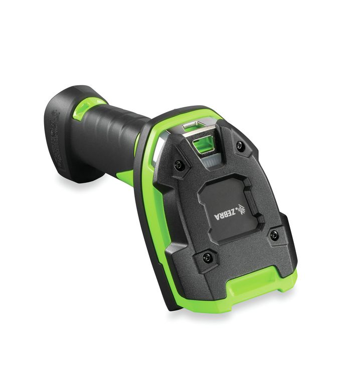 Zebra DS3678: Rugged, Area Imager, High Density, Cordless, Fips, Industrial Green, Vibration Motor, scanner only - W124748968