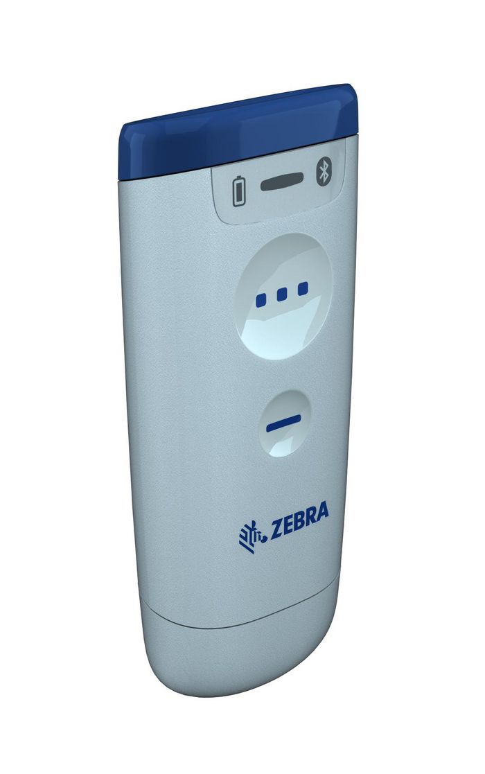 Zebra Cordless CS60 Healthcare Companion Scanner, Circular 525nm true green LED, 1280 x 960 pixels, Bluetooth 5.0 BLE - W126100450