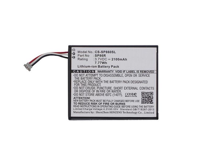 CoreParts Battery for Game Console 7.77Wh Li-ion 3.7V 2100mAh Black for Sony Game Console PCH-2007, PS Vita 2007, PSV2000 - W125990739