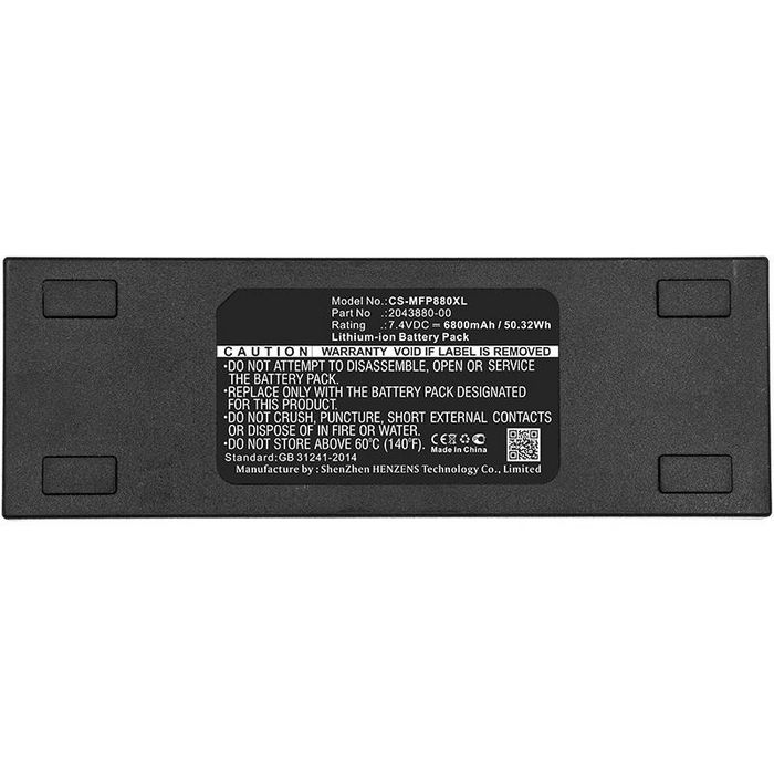 CoreParts Battery for Wireless Headset 50.32Wh Li-ion 7.4V 6800mAh Black for Mackie Wireless Headset FreePlay Personal PA - W125994470